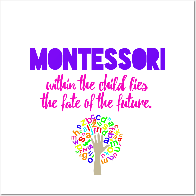 Montessori Future Wall Art by Girona